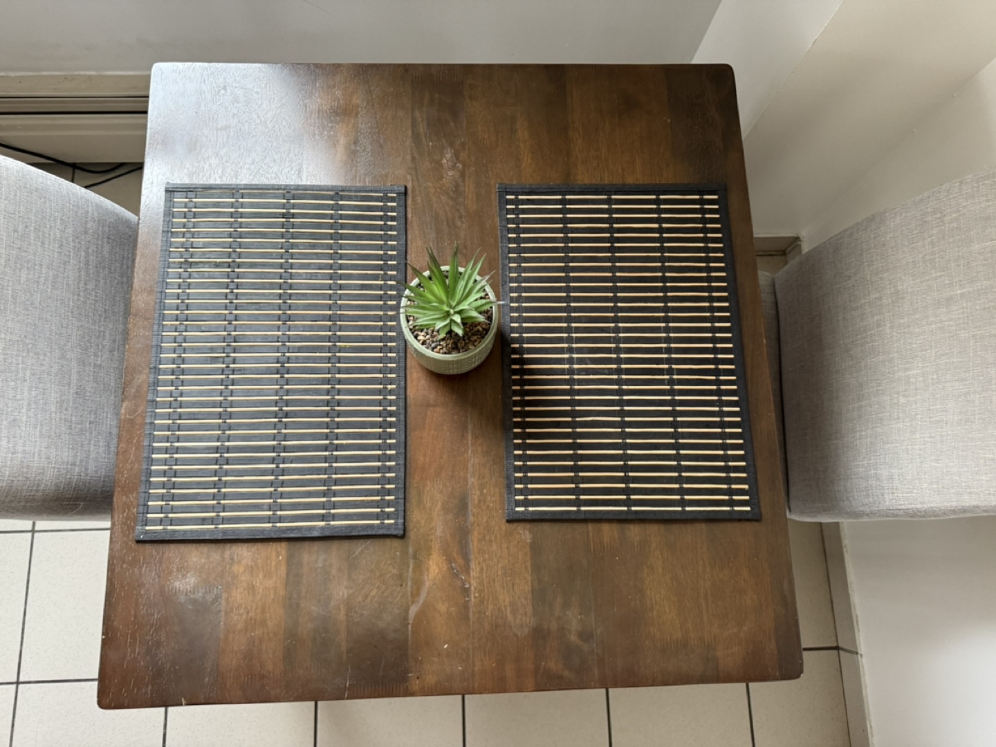 Small Dining Table Set with Two Chairs - photo 2