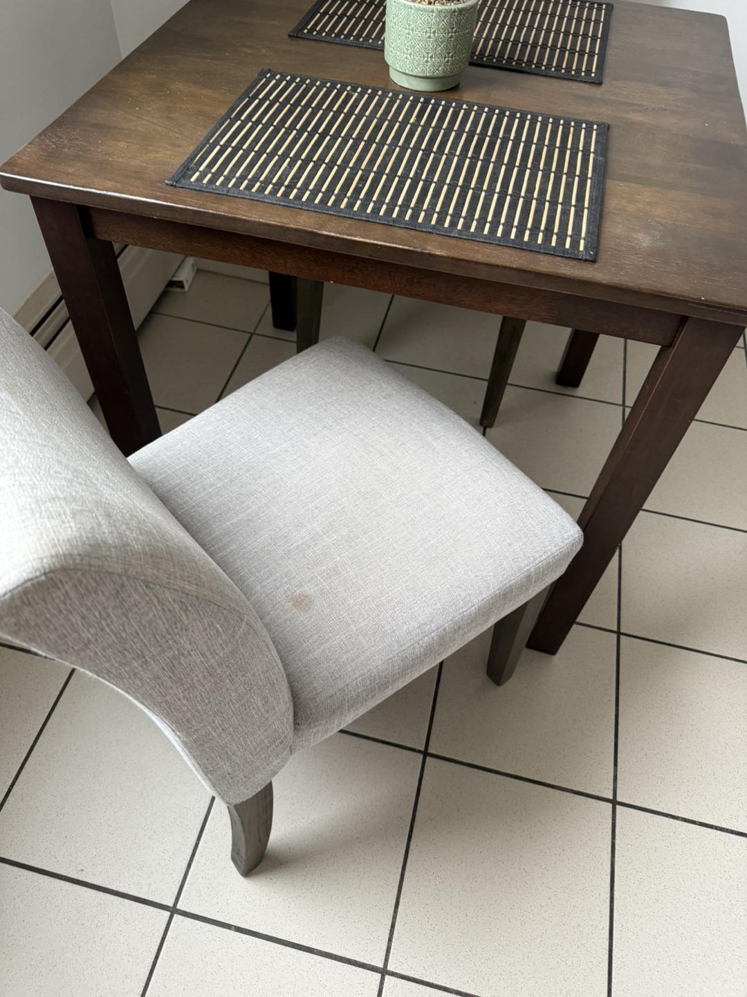 Small Dining Table Set with Two Chairs - photo 3