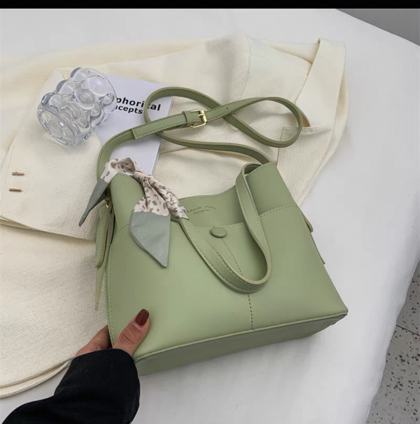 Sage Green Classic Bag