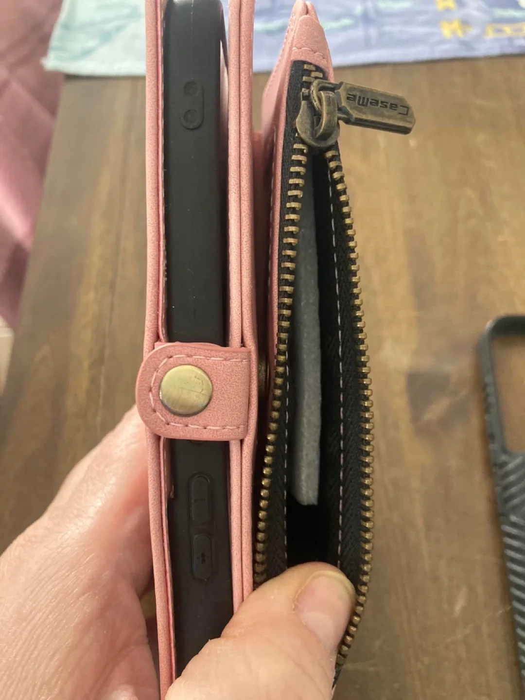 Two phone wallet cases; Pink Tree of Life & Purple Mandala image indicator(9)