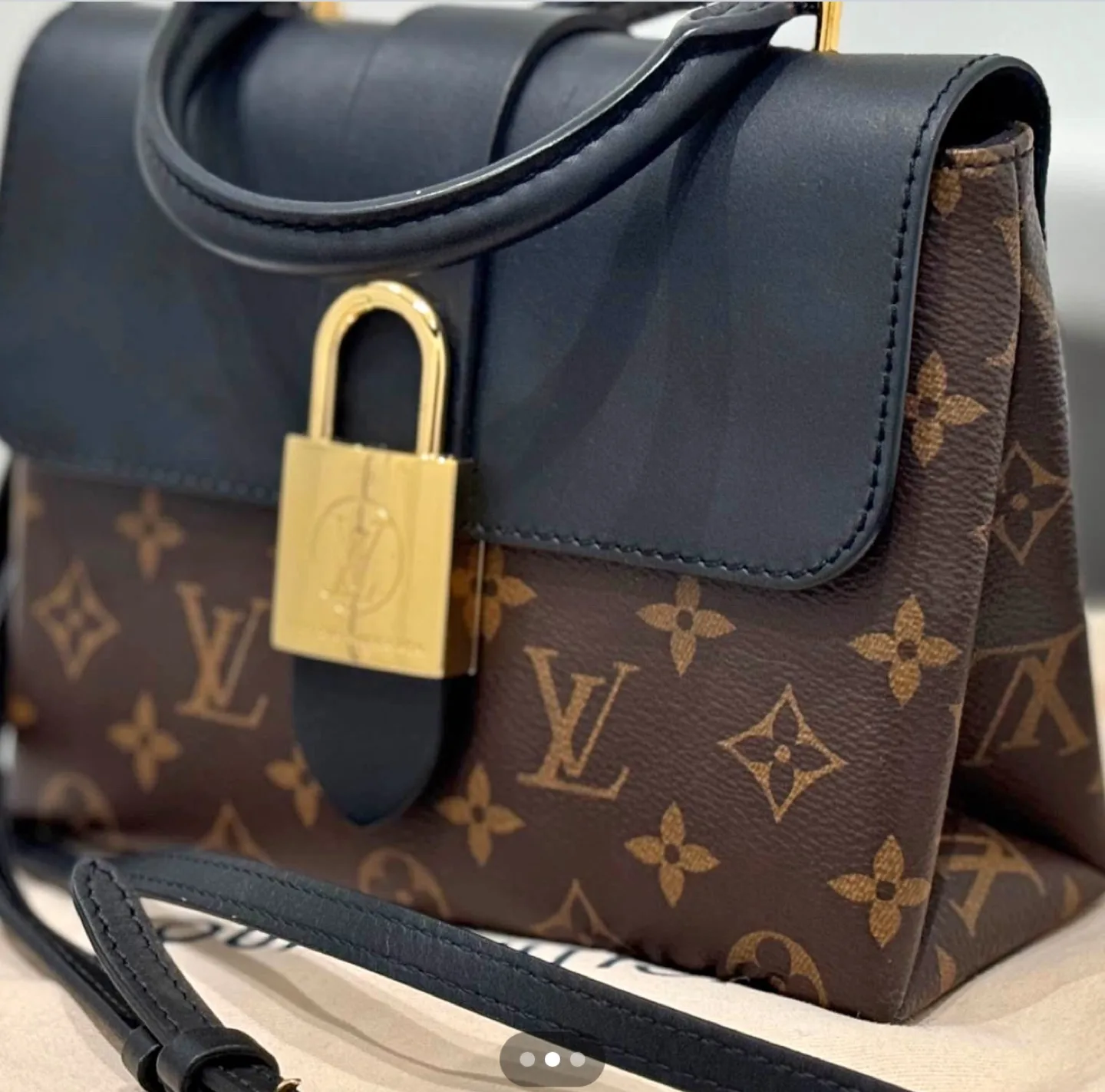 Louis Vuitton Lockme II BB Monogram image indicator(2)