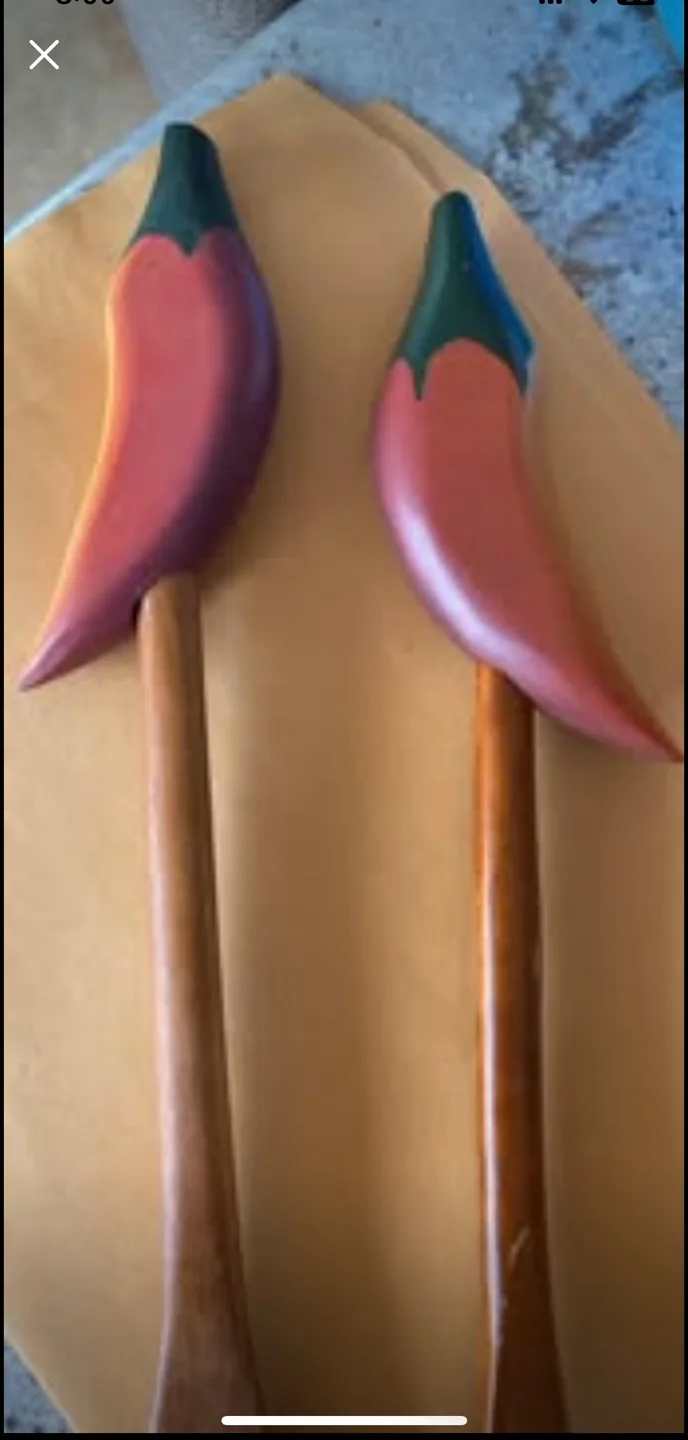 🥕🥕Clayart - Hand-painted Salad Bowl Set image indicator(3)