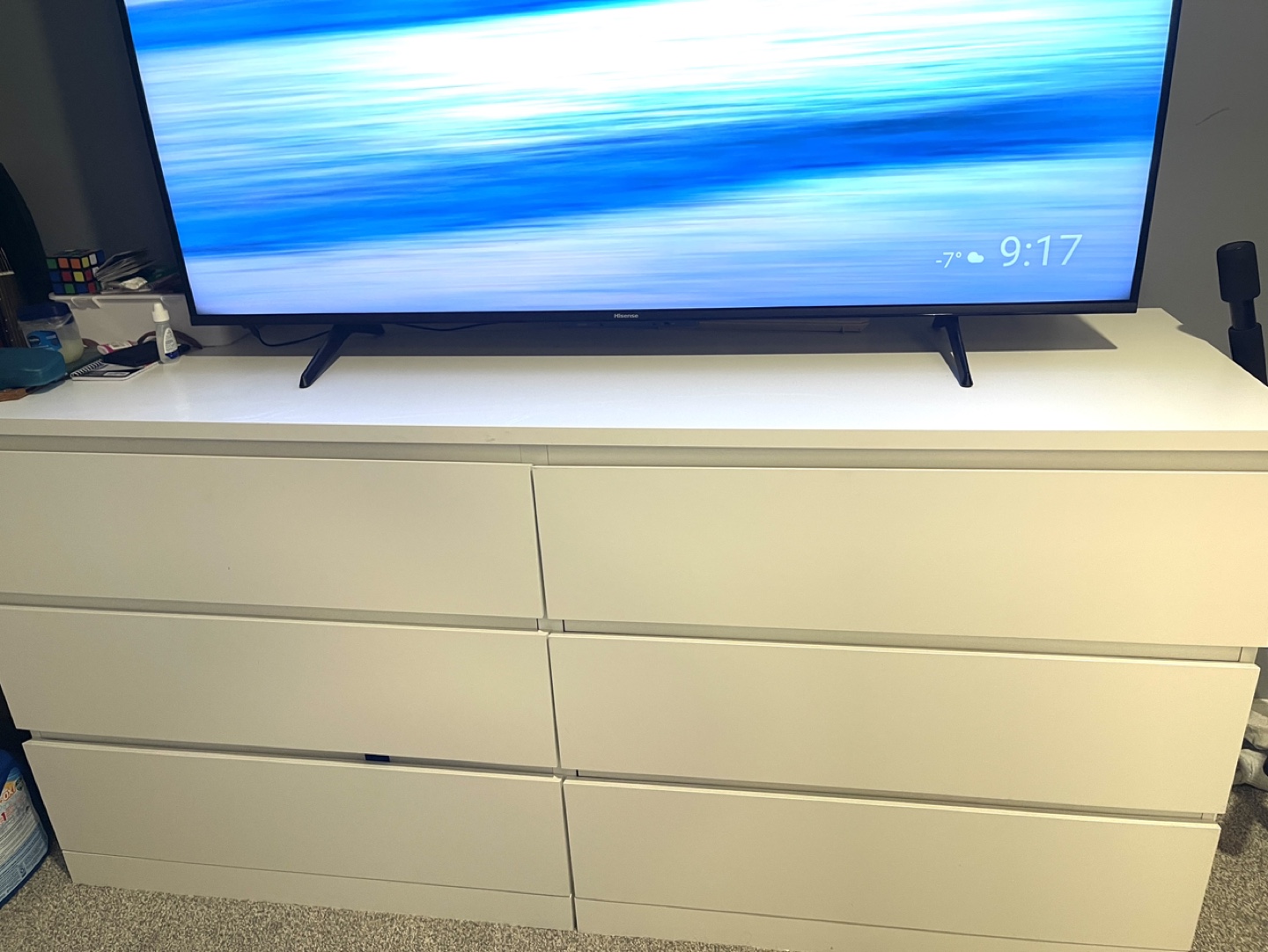 IKEA MALM 6-Drawer Dresser - White