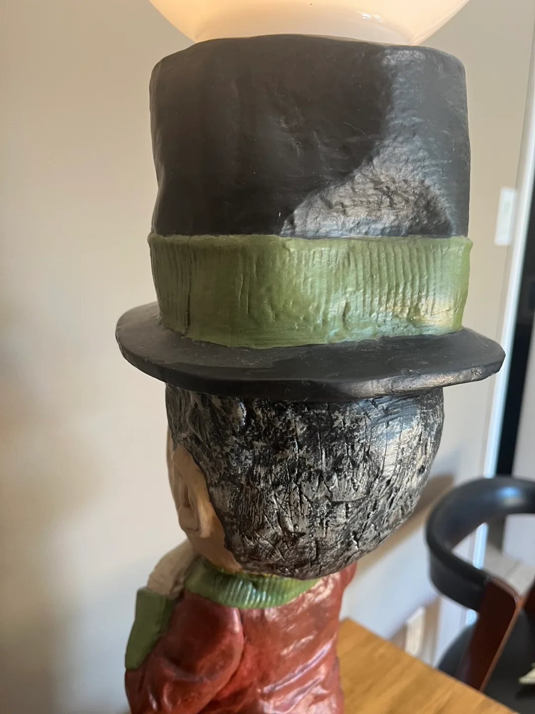 Lamp - Vintage 1970s W.C. Fields Globe Lamp image indicator(5)