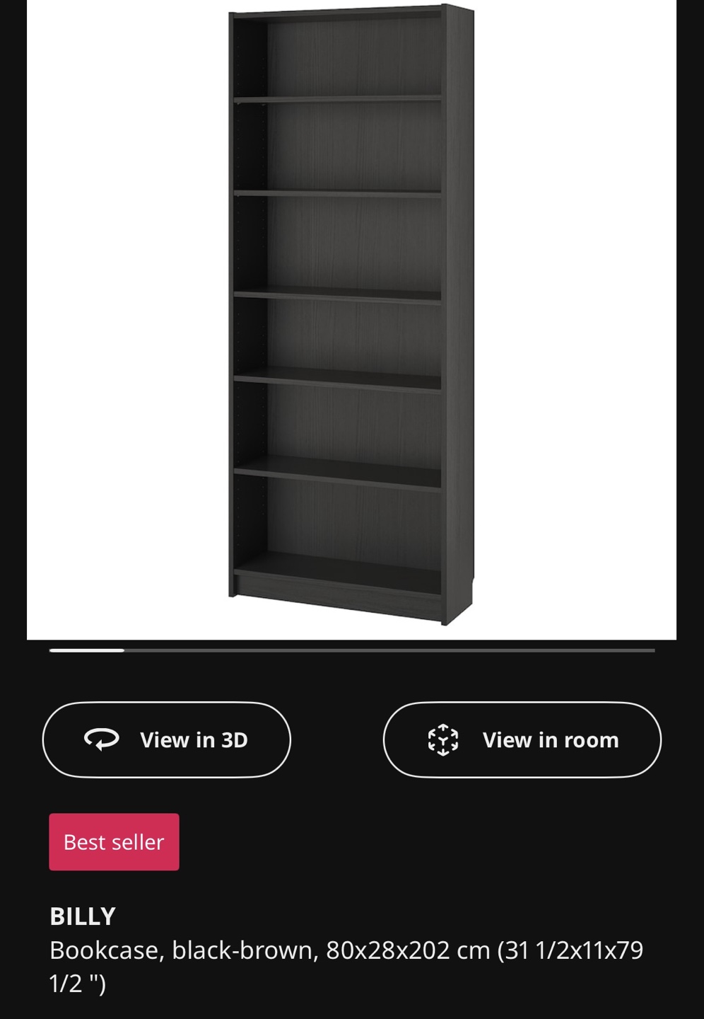 IKEA Bookcase with Glass Doors - photo 3