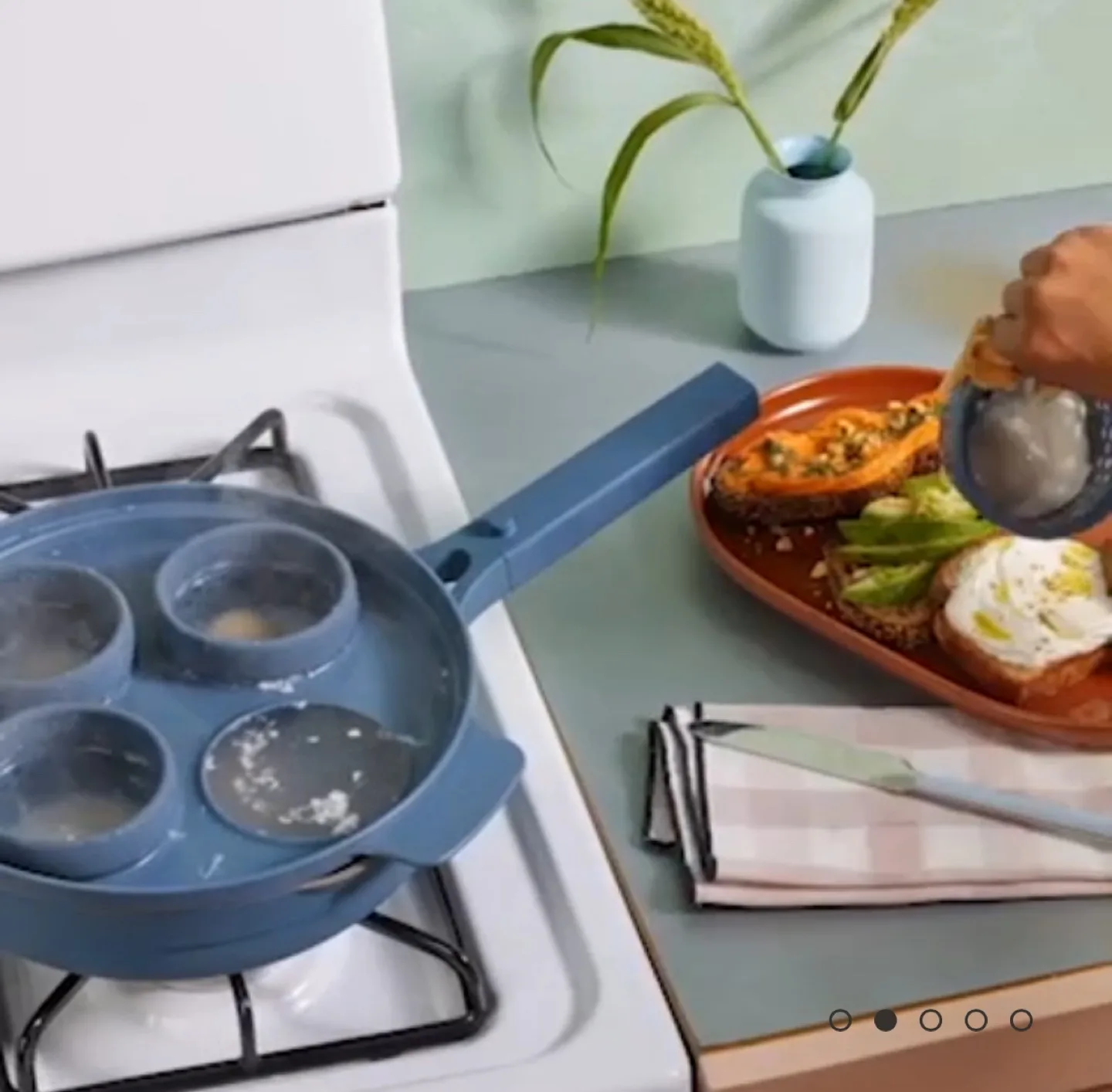 Our Place Egg Poacher - Spice Colour image indicator(4)