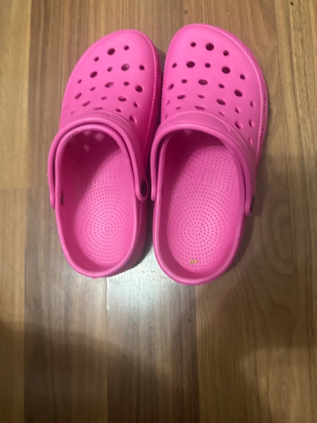 Pink Crocs-style Clogs thumbnail