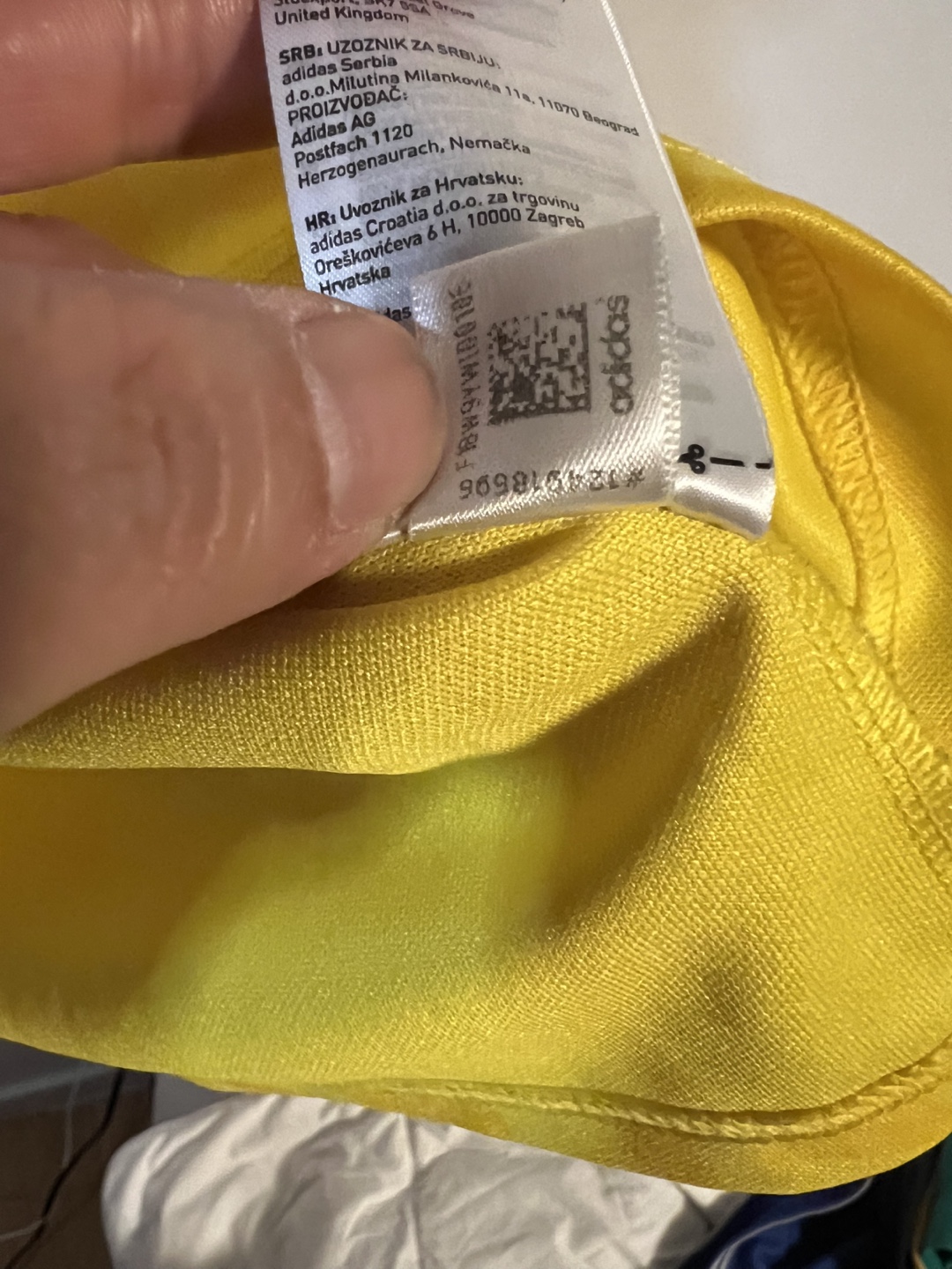 Adidas Brasil Yellow Soccer Jersey - photo 2