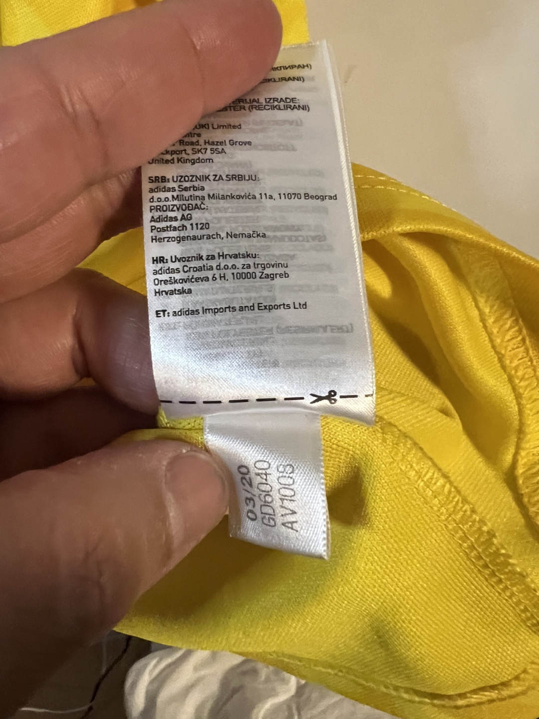 Adidas Brasil Yellow Soccer Jersey - photo 4