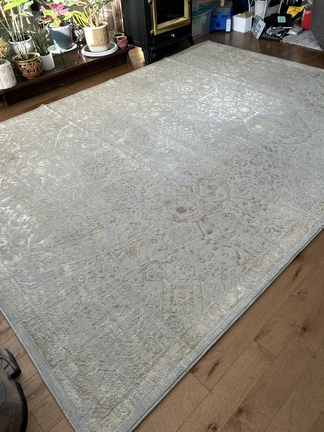 Large Grey Area Rug - photo 3