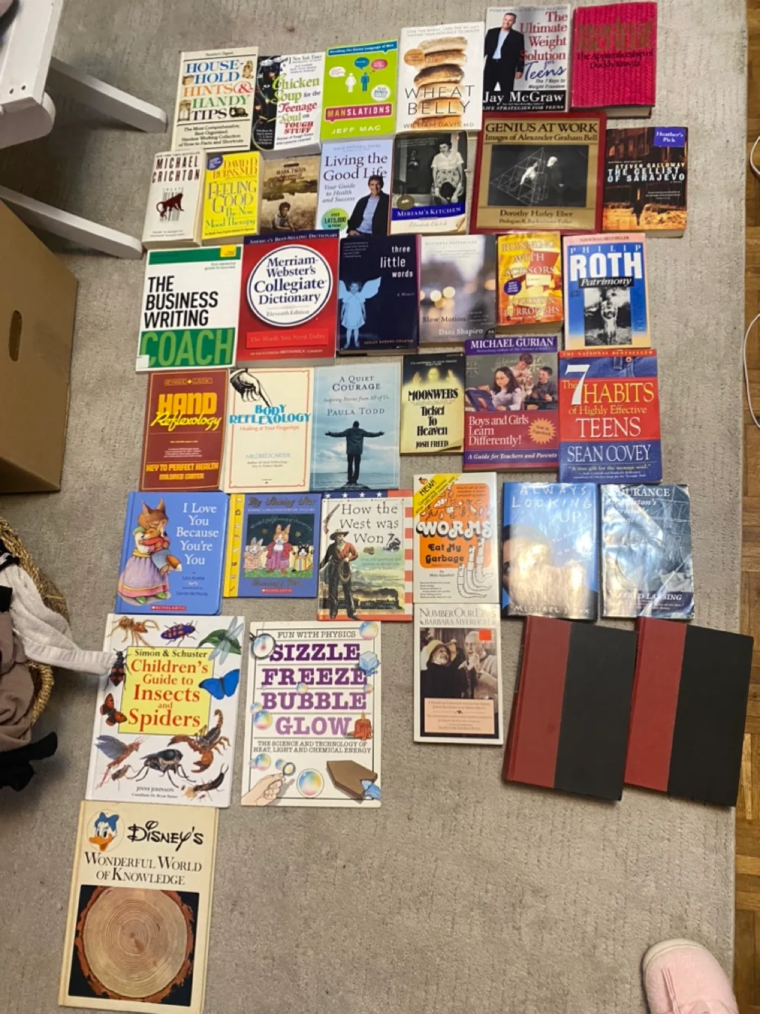 Large Collection of Used Books - Assorted Genres image indicator(3)