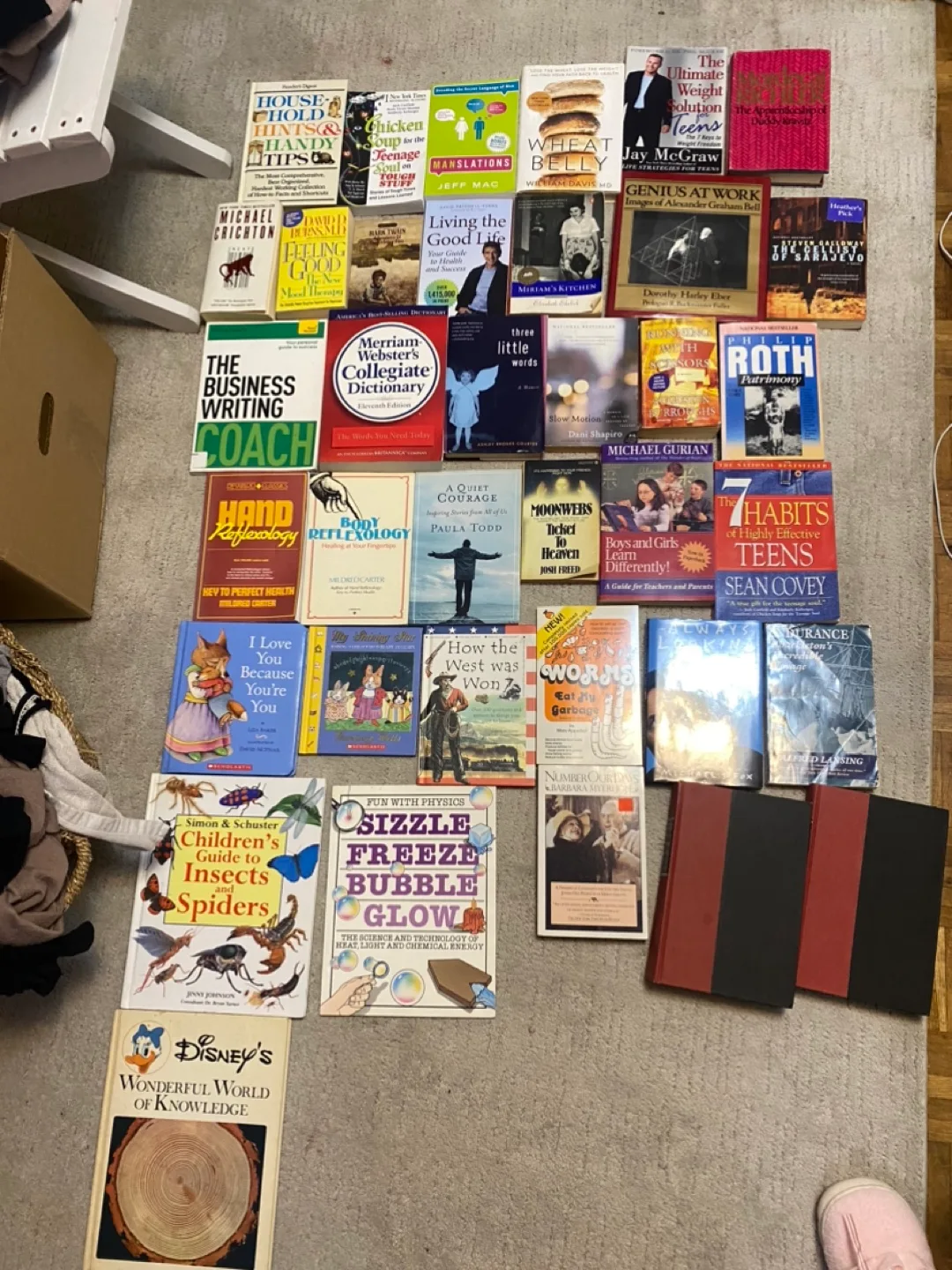 Large Collection of Used Books - Assorted Genres image indicator(2)
