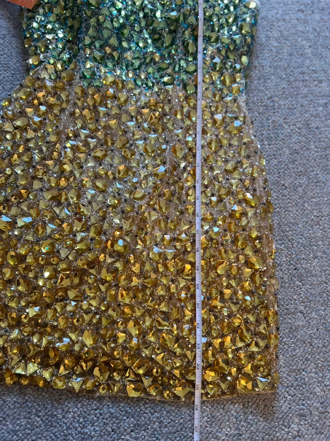 Terani Couture Beaded Mini Dress, Size 4 image indicator(5)