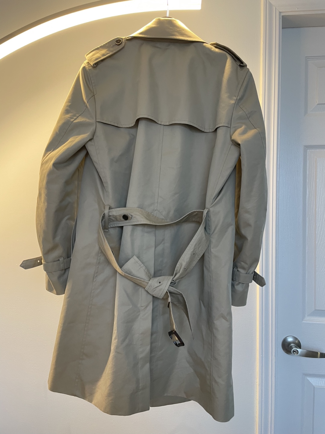 Uniqlo trench coat