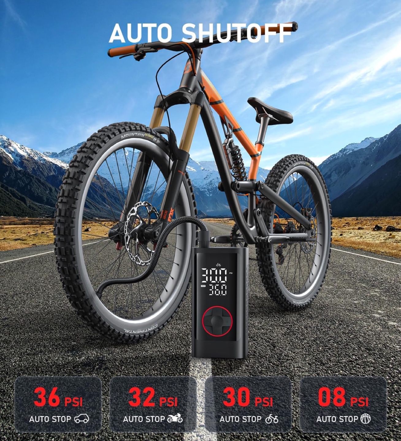 Portable Wireless Air Compressor Pump - photo 2