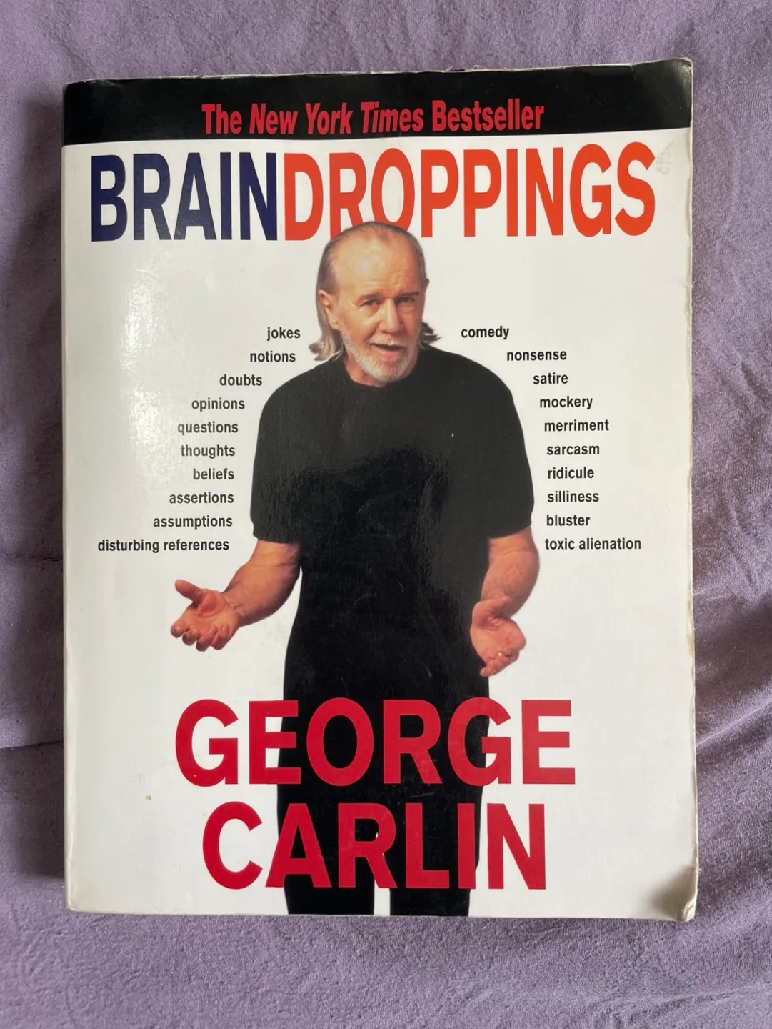 George Carlin's Braindroppings Book thumbnail