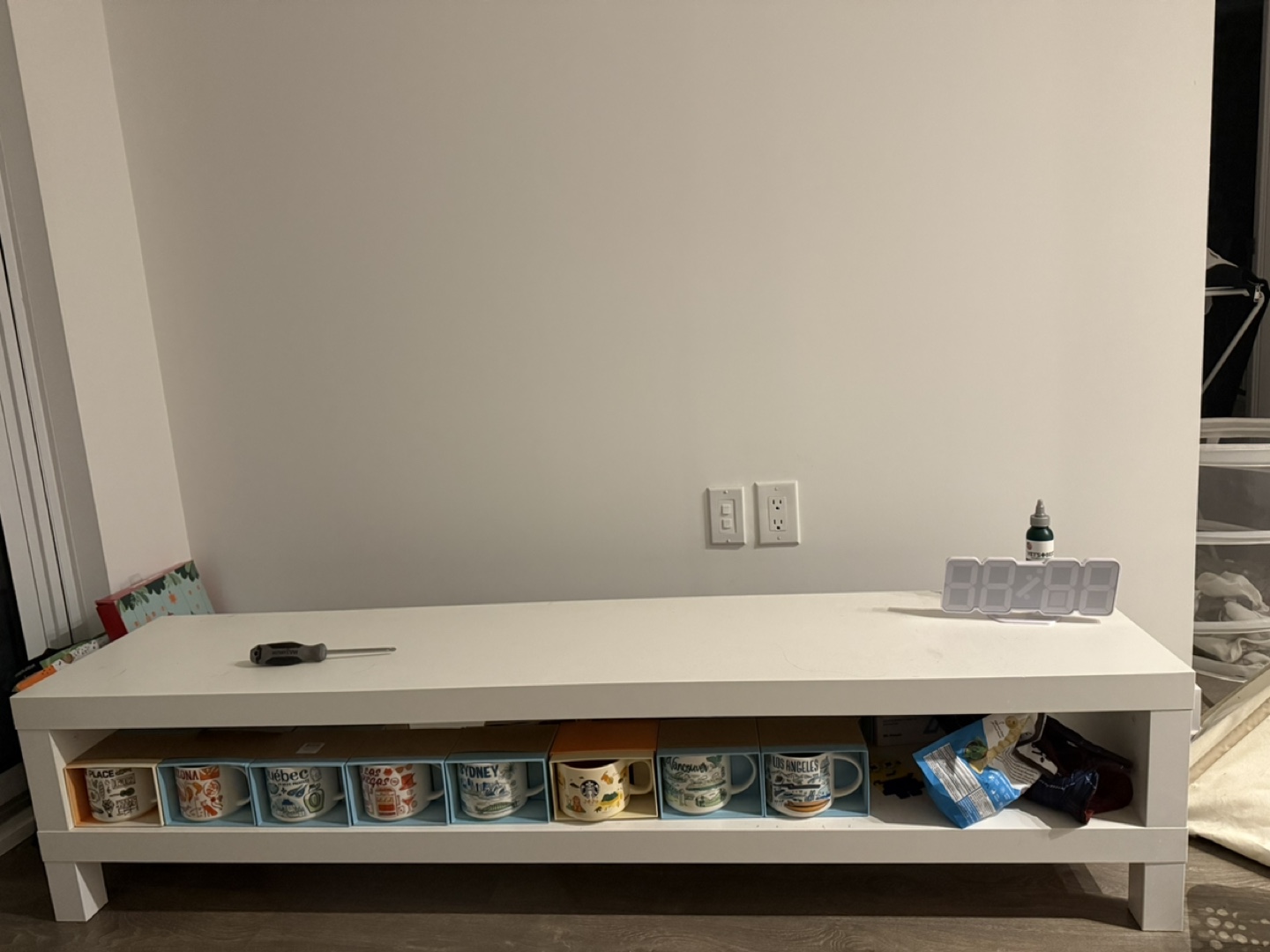 IKEA LACK TV Bench - White
