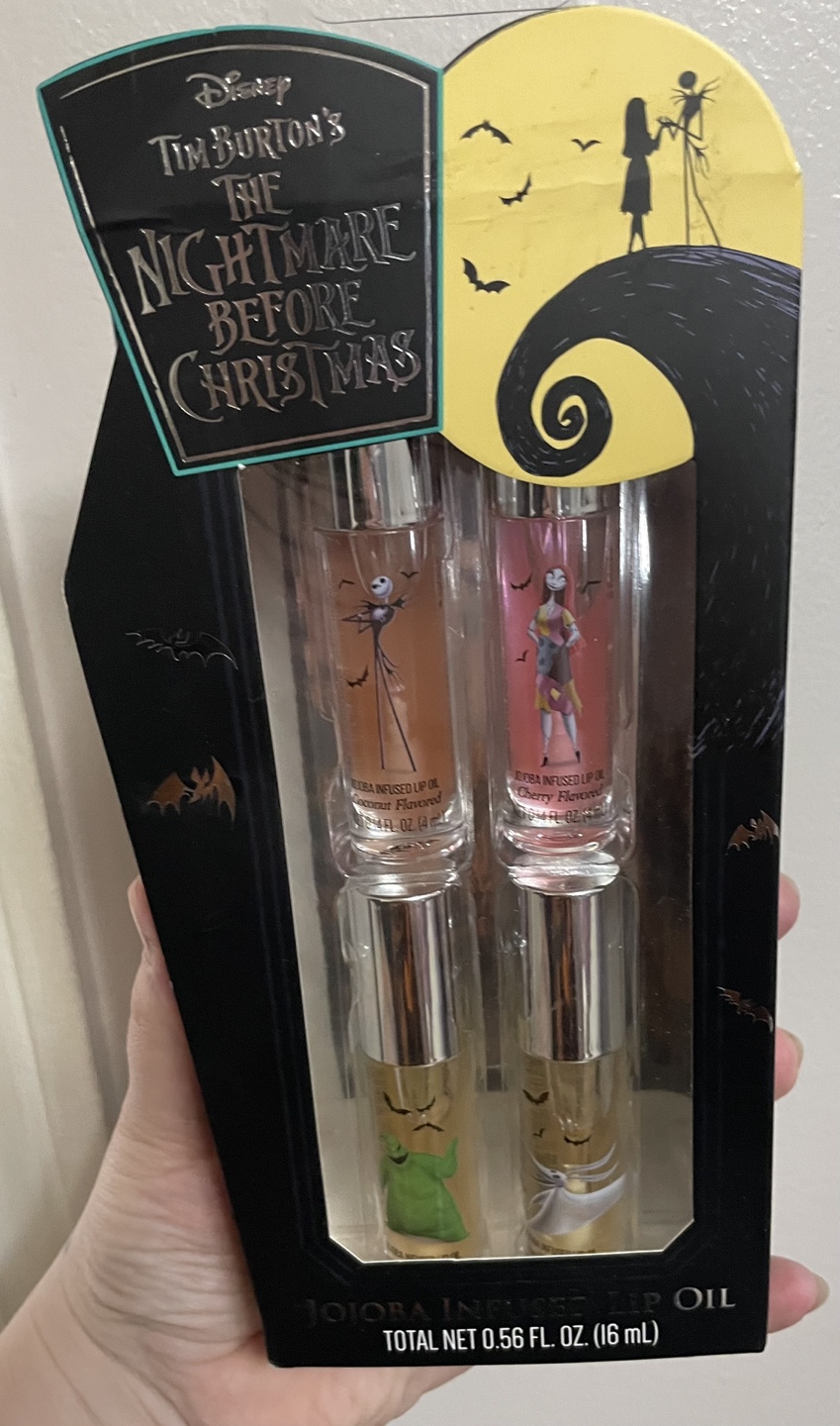 Nightmare Before Christmas Jojoba Infused Lip Oil Set - photo 2