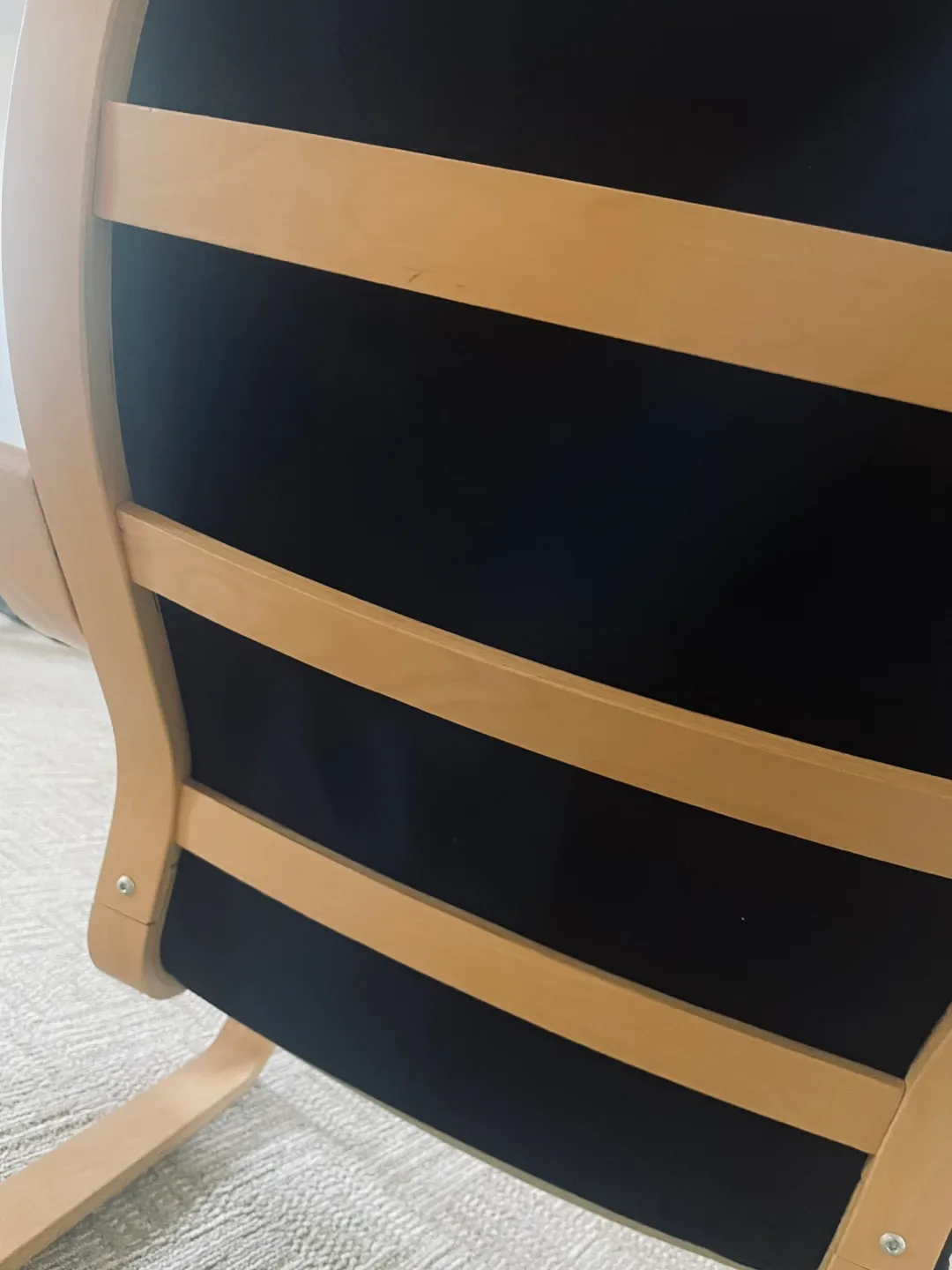 IKEA STRANDMON Wing Chair - Black image indicator(4)