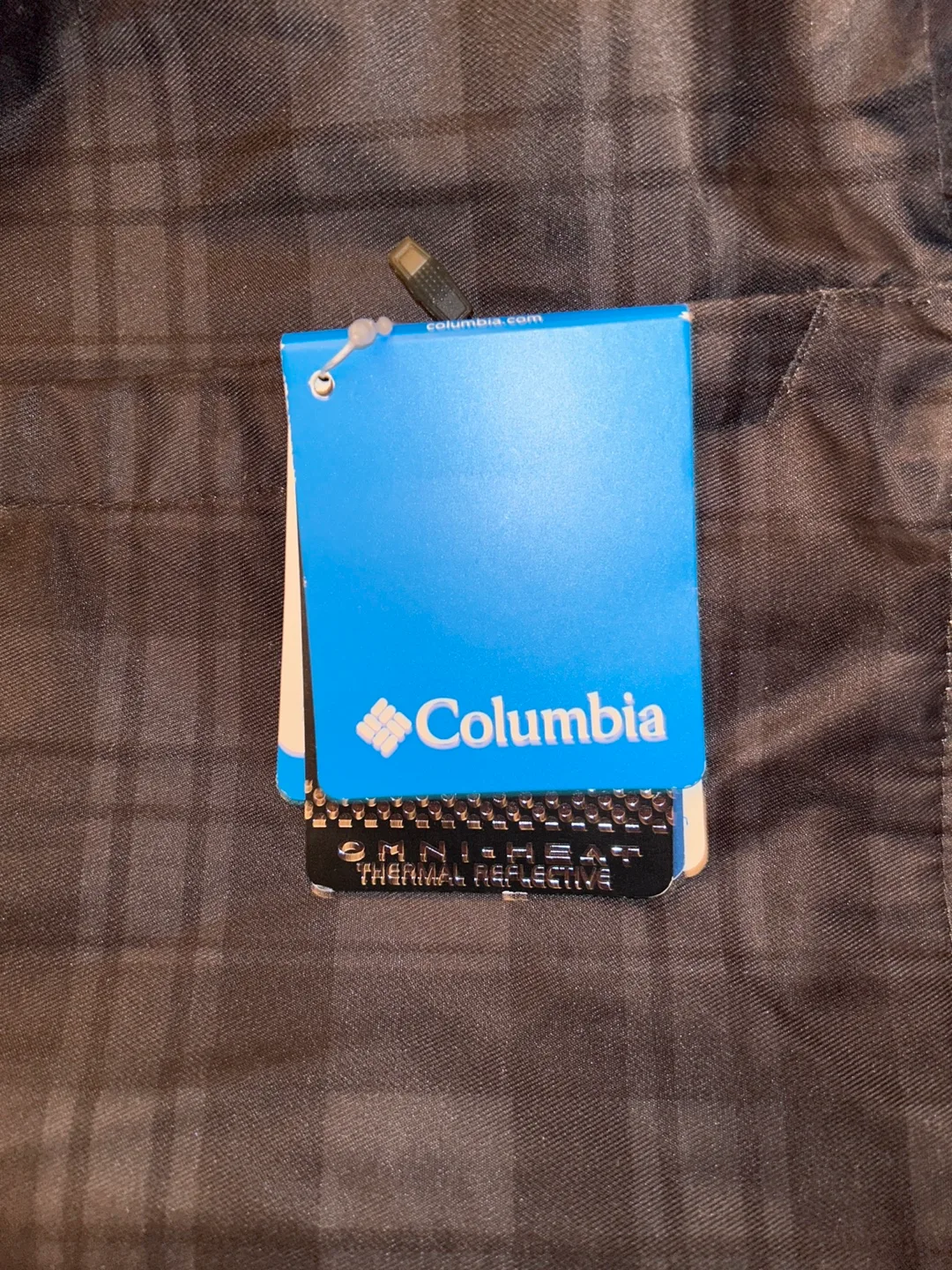 Columbia Women’s Black Plaid Lightweight Jacket NEW - SZ XS image indicator(4)