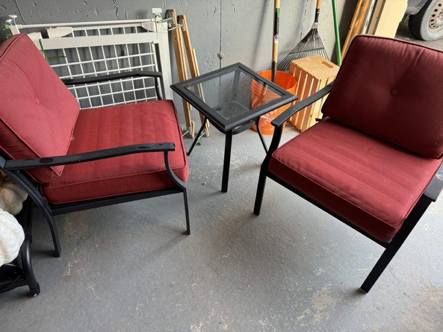 Patio Chairs with Table - photo 2
