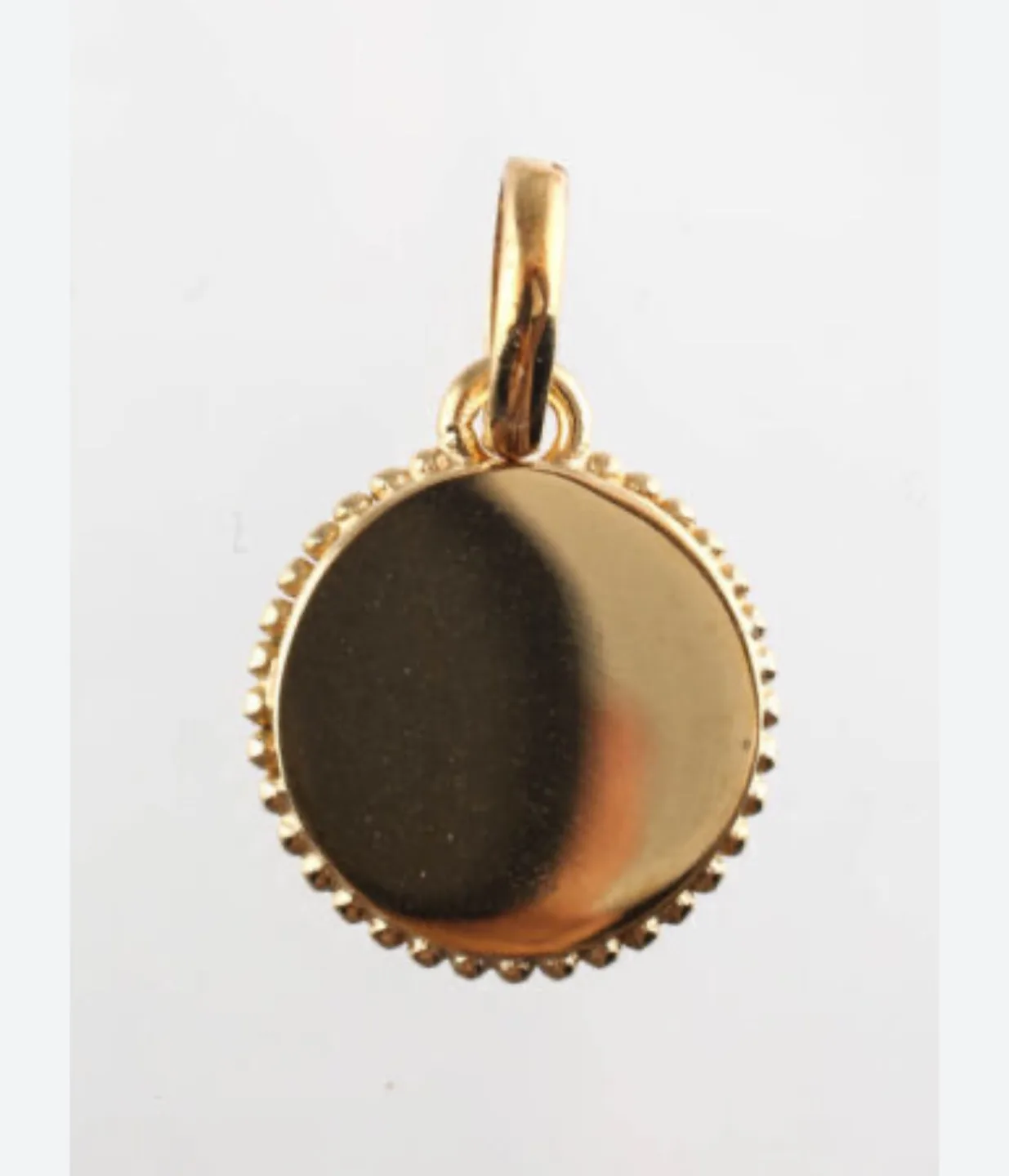 18k plated Stone Pendant Charm image indicator(3)