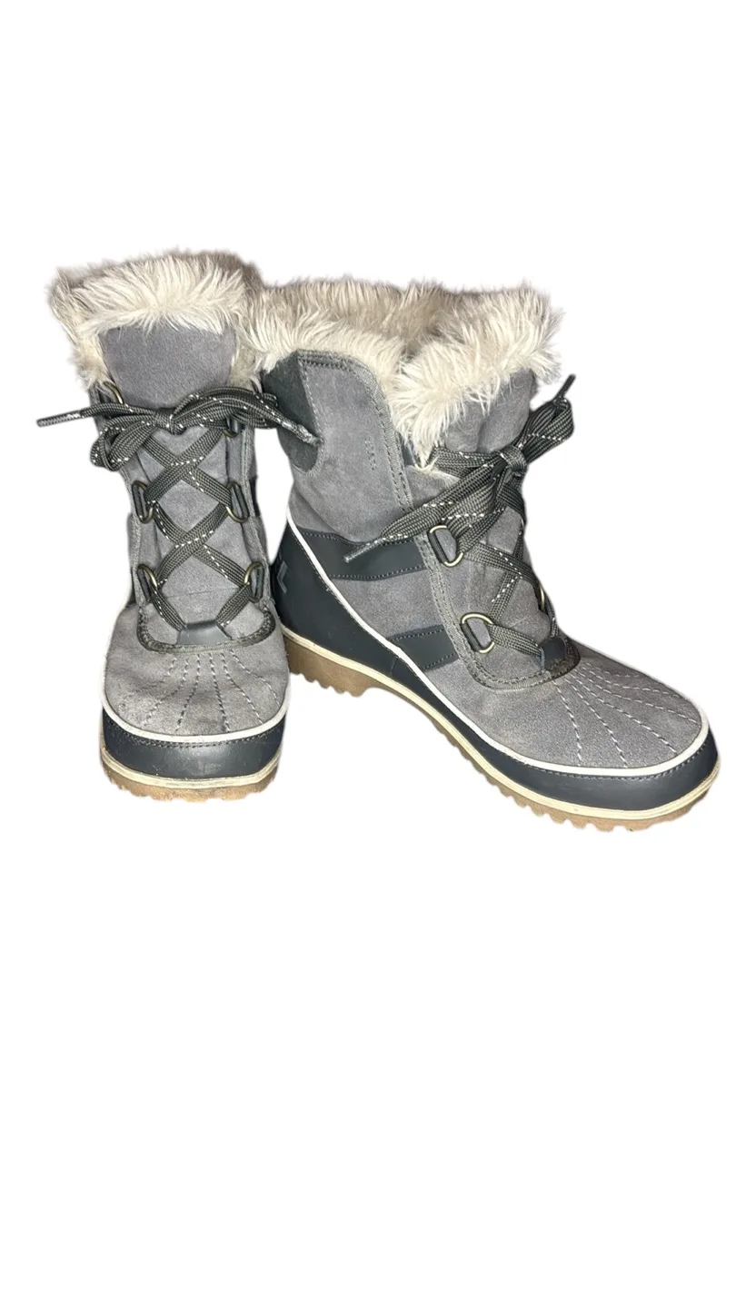 Sorel Grey Suede Winter Boots image indicator(5)