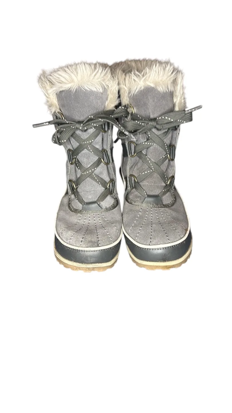 Sorel Grey Suede Winter Boots image indicator(4)