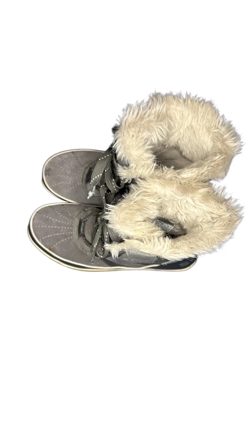 Sorel Grey Suede Winter Boots image indicator(2)