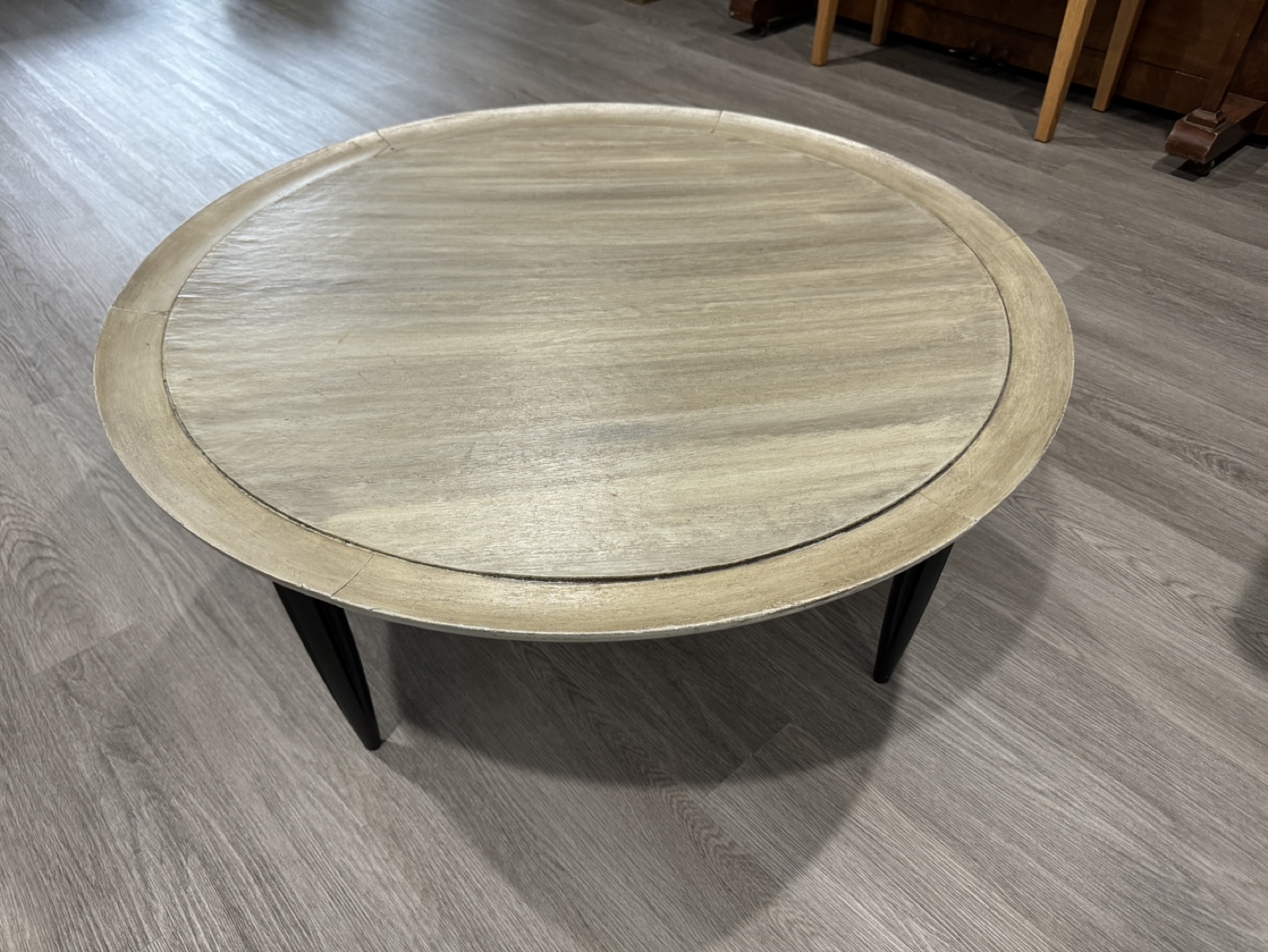 Mid-Century Modern Round Coffee Table