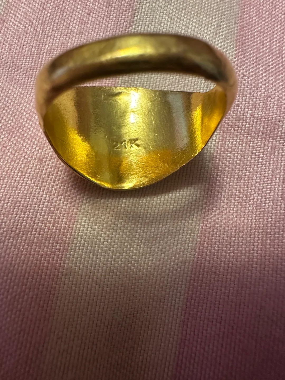 21K Gold Crown Ring