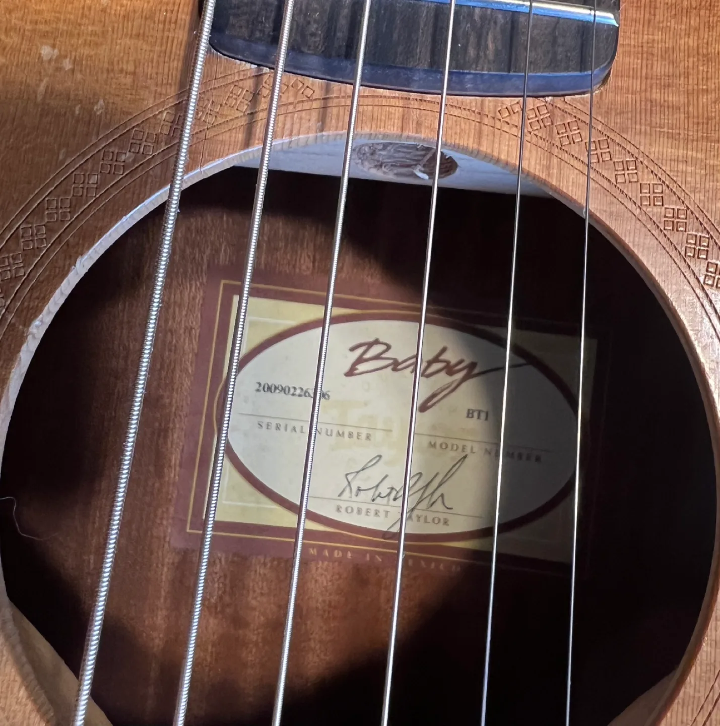 Taylor Baby Taylor BT1 Acoustic Guitar 2009 image indicator(8)