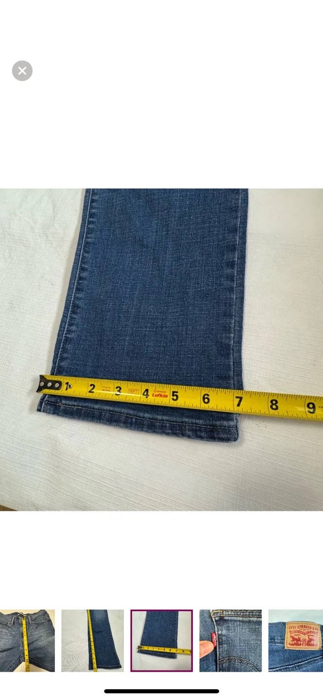 Levi's Women's Slimming Straight Jeans - Size 29 image indicator(9)