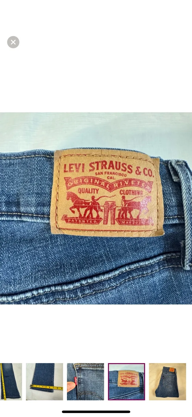 Levi's Women's Slimming Straight Jeans - Size 29 image indicator(10)