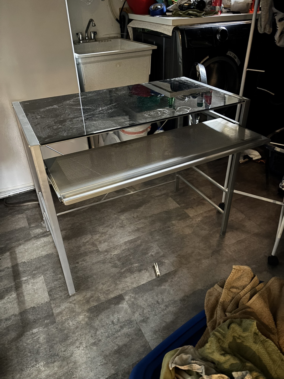 Glass Computer Work Station - photo 5
