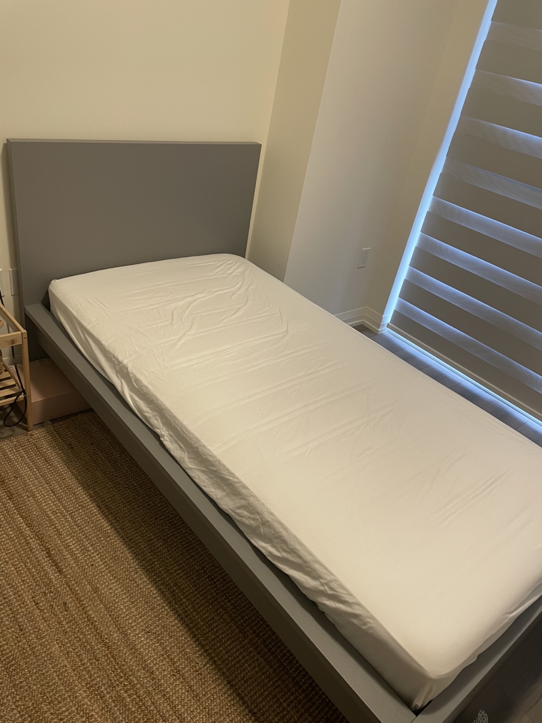 IKEA MALM single Bed Frame - Grey - photo 3