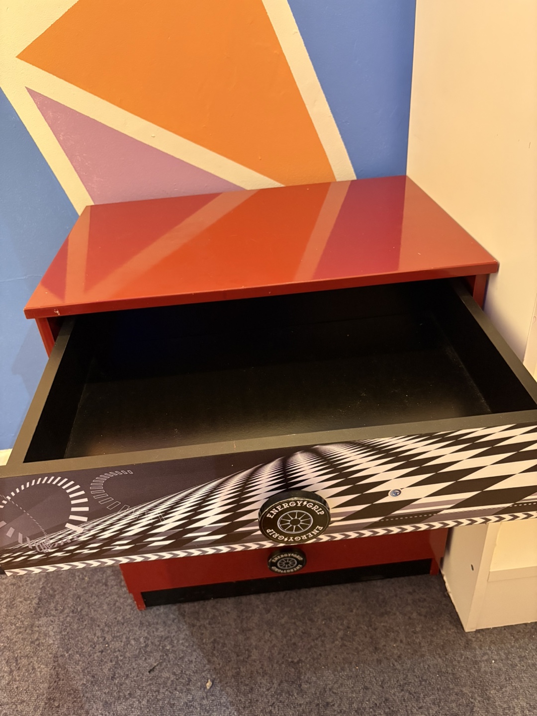 Red Race Car Themed four-Drawer Dresser - photo 2