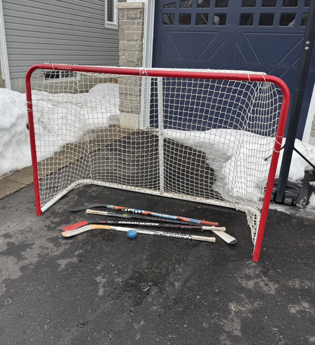 Hockey Canada 72" x 48" x 32" Street Hockey Goal