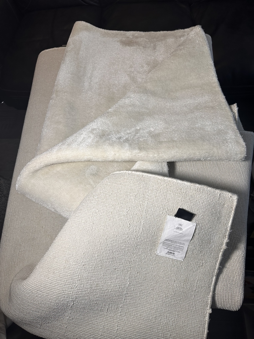 CB2 Kole Rug - Off-White - photo 2