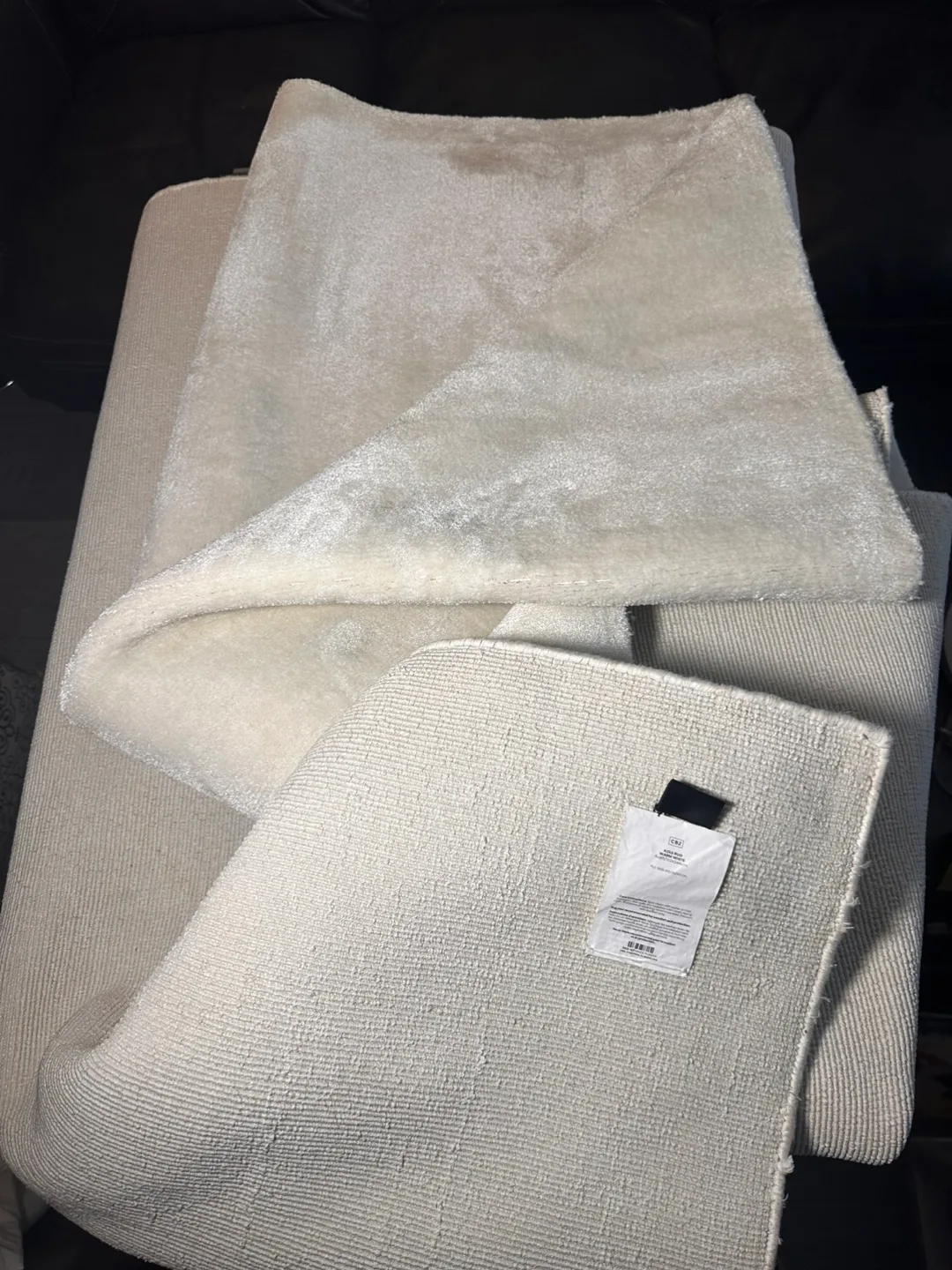 CB2 Kole Rug - Off-White image indicator(2)