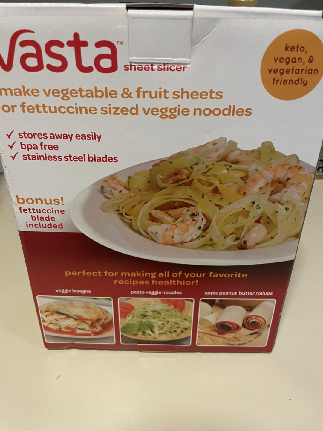 Veggie pasta maker