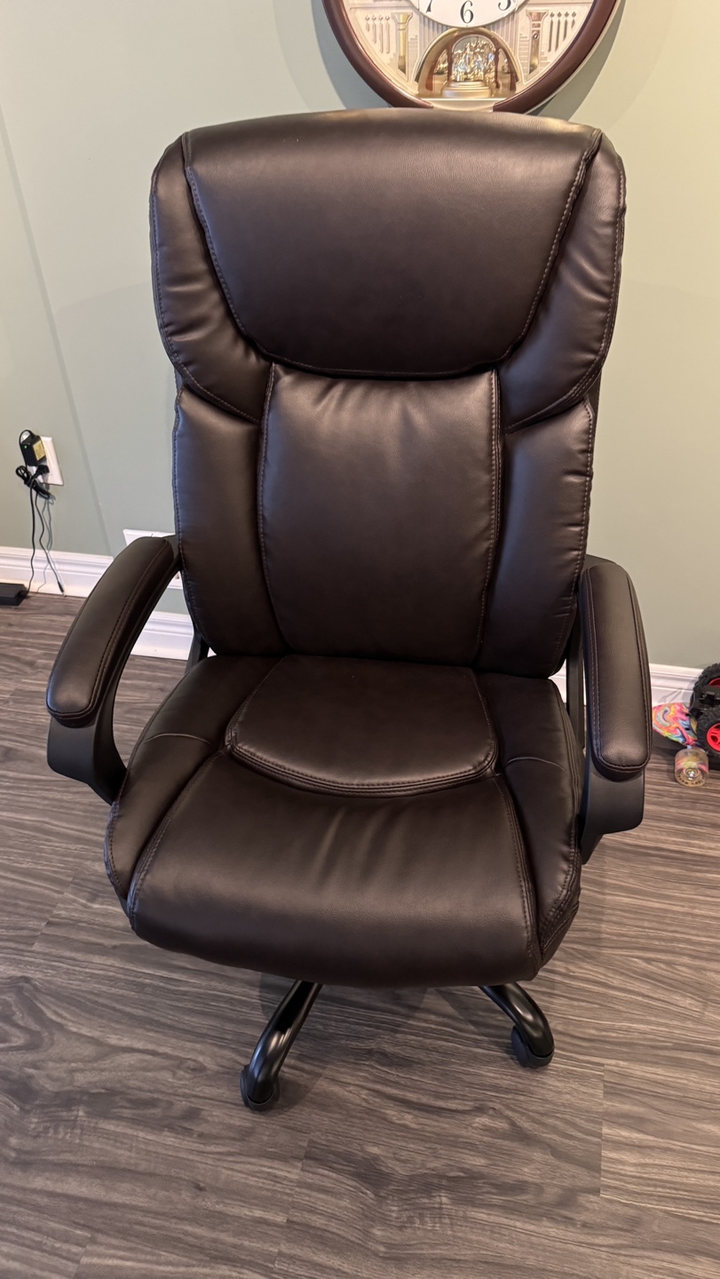 Executive Office Chair - Brown Leather