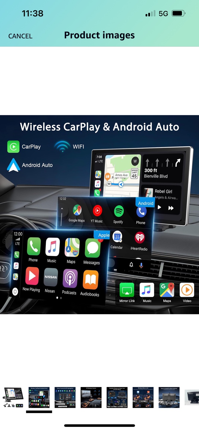 Wireless CarPlay & Android - photo 5