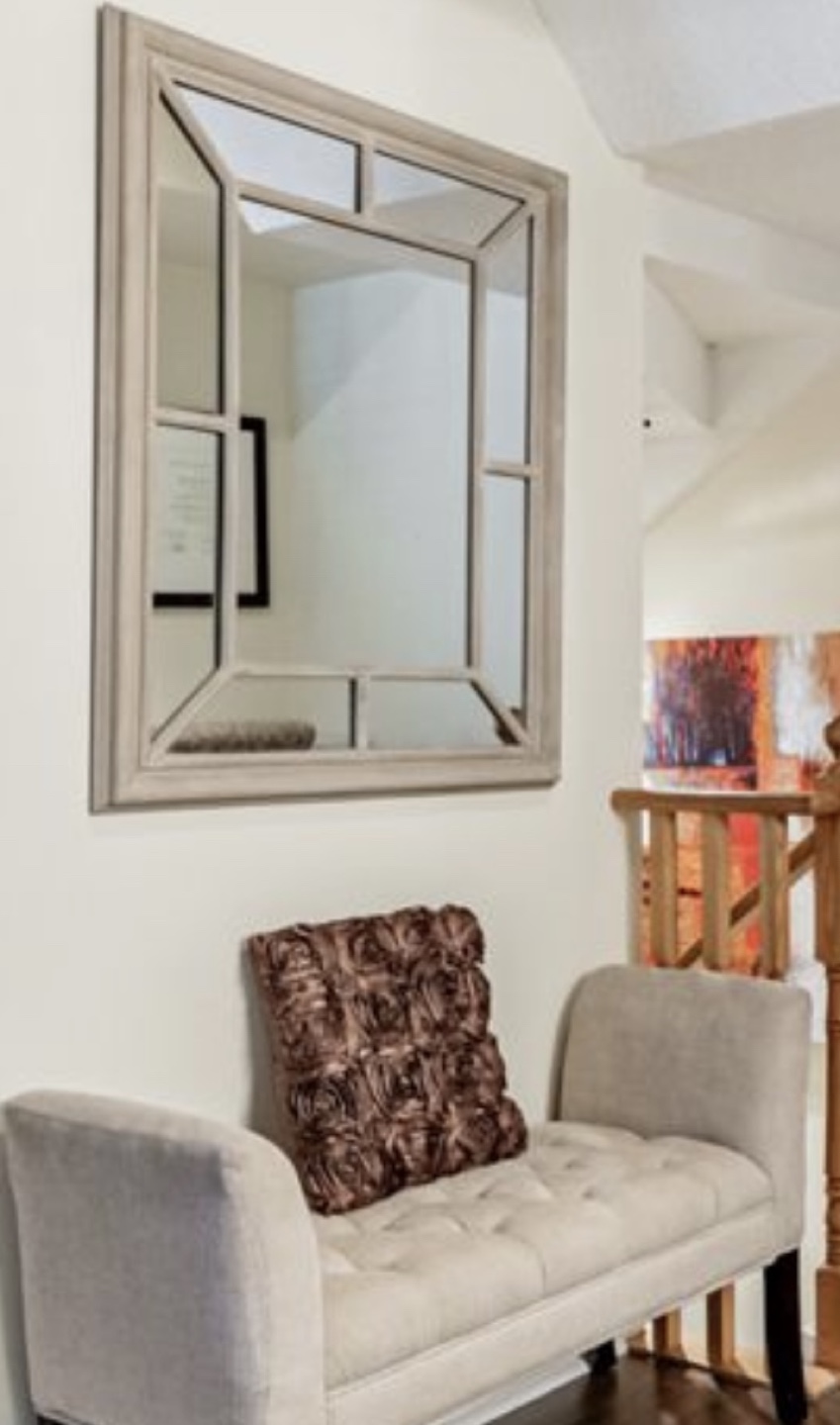 Elegant Multi-Paneled Wall Mirror