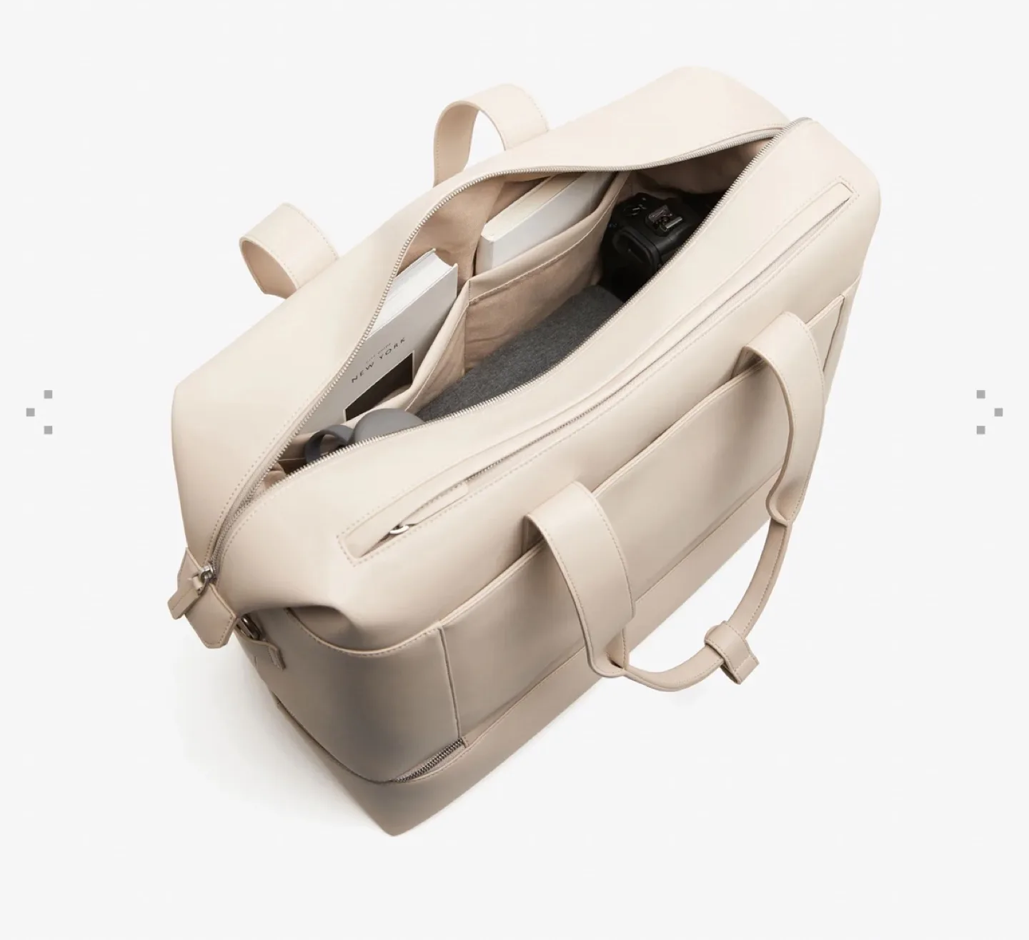 Monos Metro Weekender Bag - Beige image indicator(4)