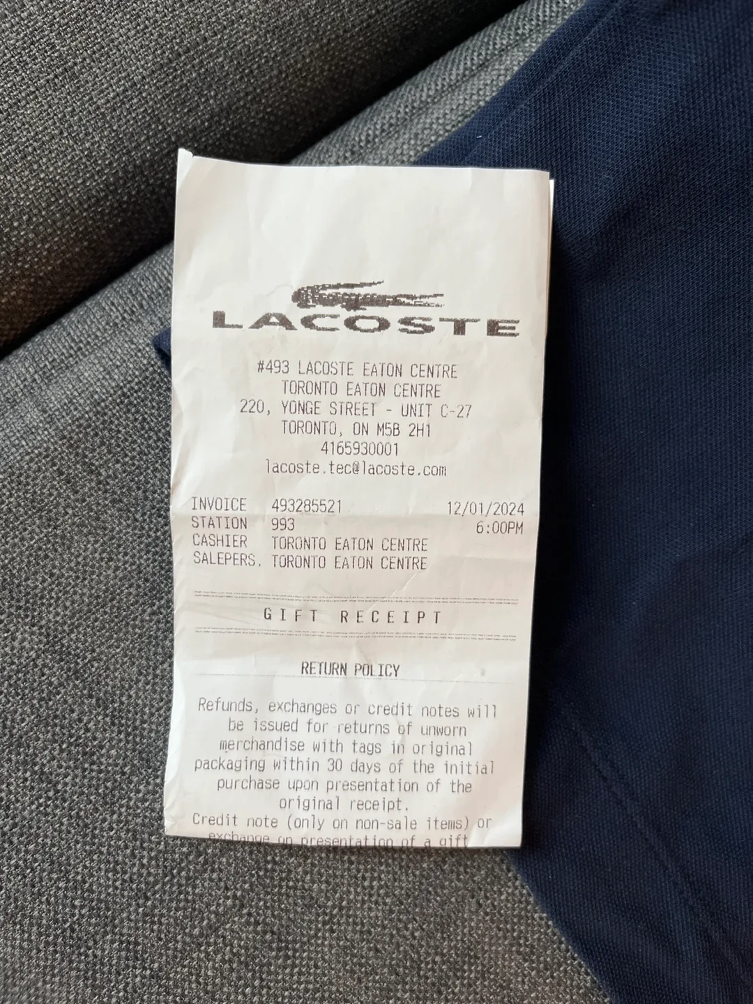 Men's Lacoste Long-Sleeve Polo Shirt image indicator(2)