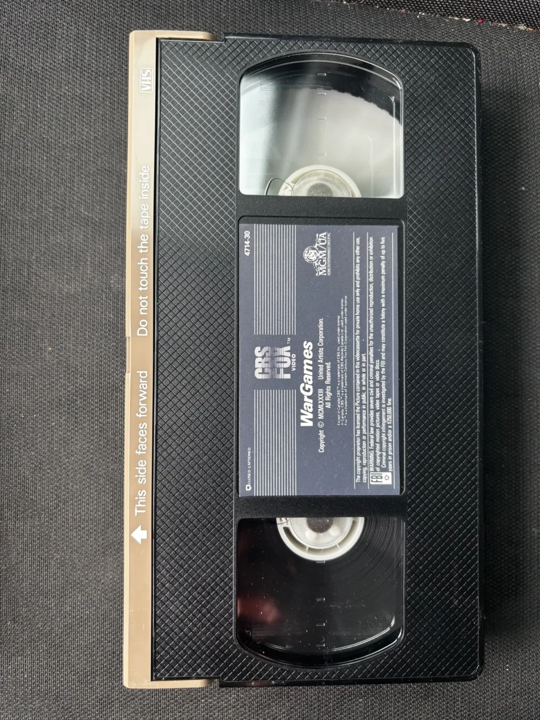 Vintage VHS Movie Tape - WarGames (1984) image indicator(3)