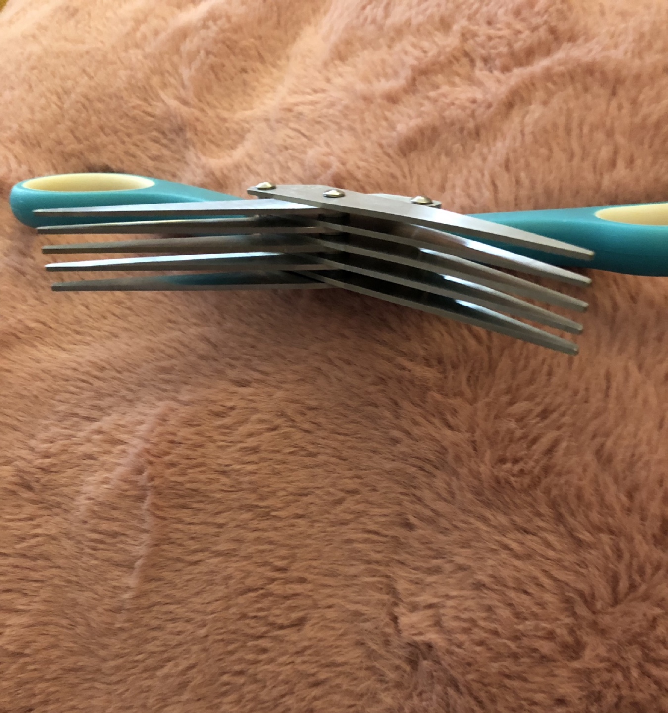 Blue Multi-Blade Scissors - photo 3