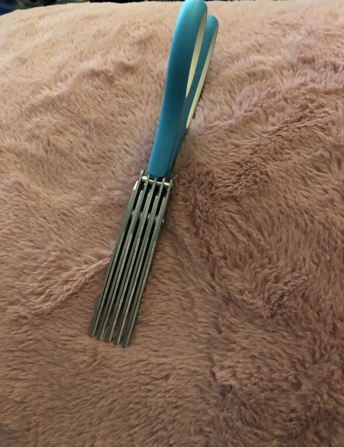 Blue Multi-Blade Scissors - photo 2