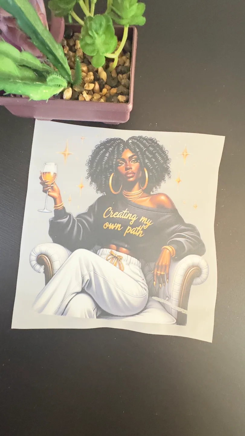 Iron-on Transfers - Black Girl Magic Designs thumbnail